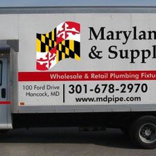 MD-Pipe-Supply - Closed Van Delivery Truck